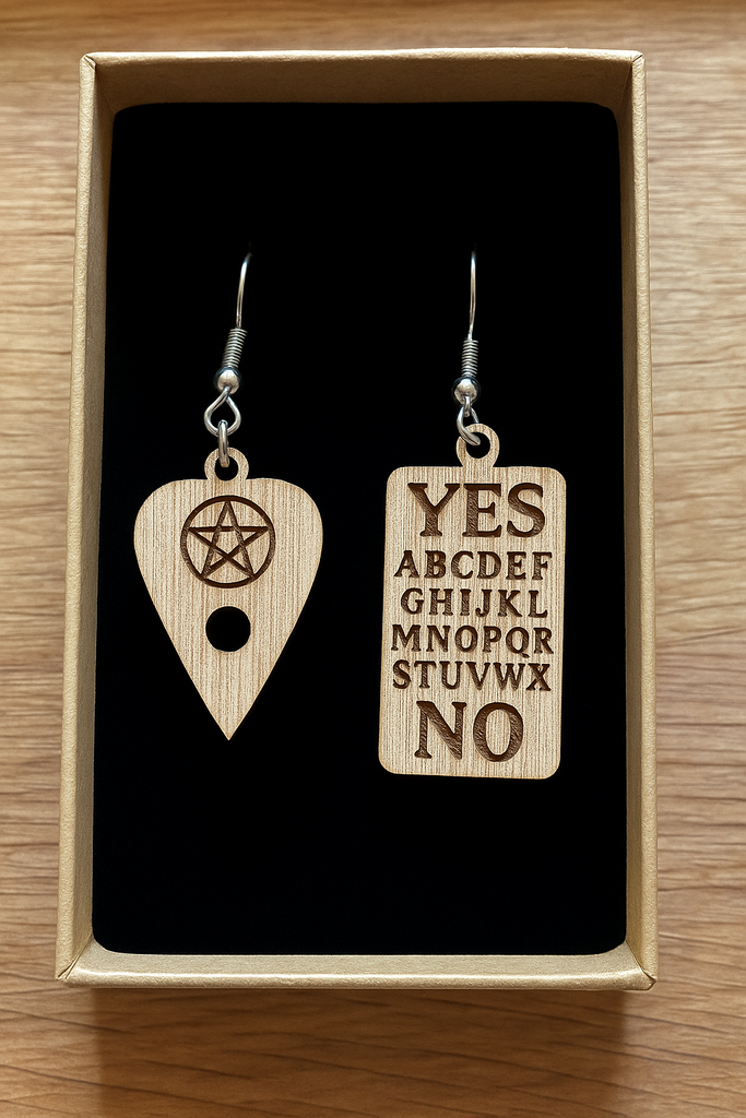 Ouija Board Earrings