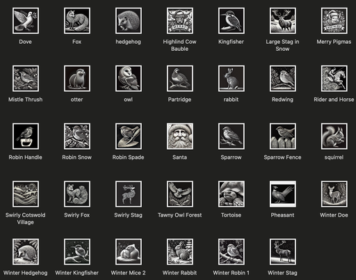 Winter Animals Digital Images