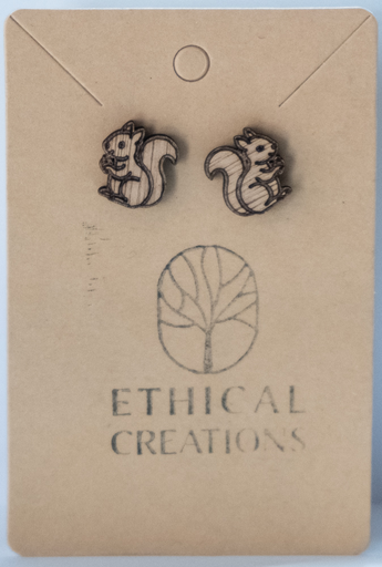 Squirrel Stud Earrings