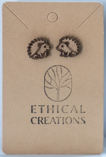 Hedgehog Stud Earrings