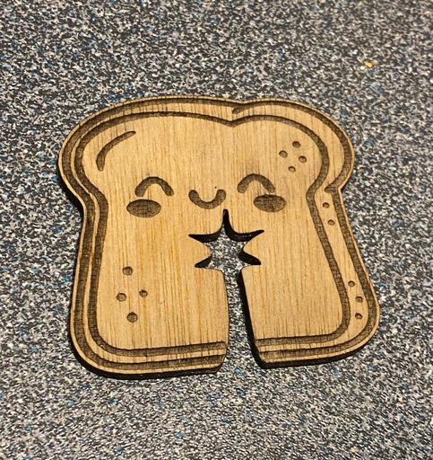 Smiley Bread Bag Clip 