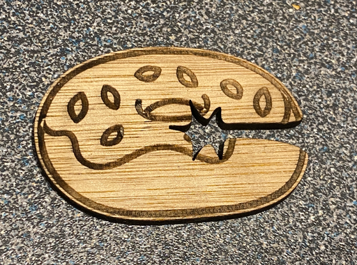 Smiley Donut Bag Clip 