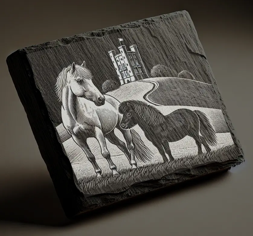 Horses at Broadway Tower